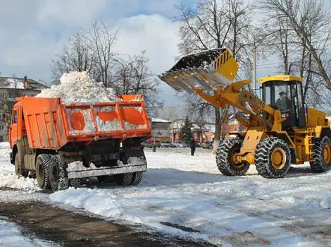 Услуги вывоза снега